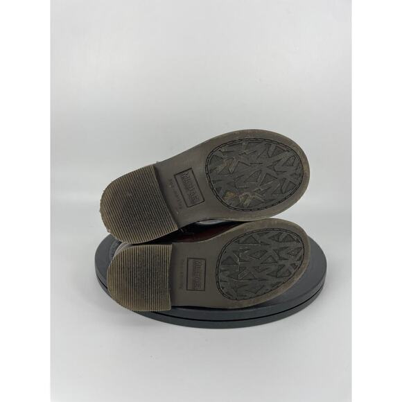 Girls Michael Kors Emma Rubie-T Leather Zip Equestrian Boots Size 7 Brow… - Picture 5 of 6